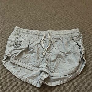 Women's Casual Light Blue Shorts